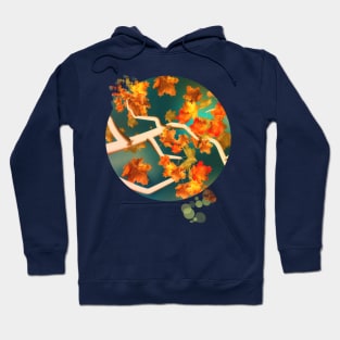 Maple Leaves in the Fall Hoodie